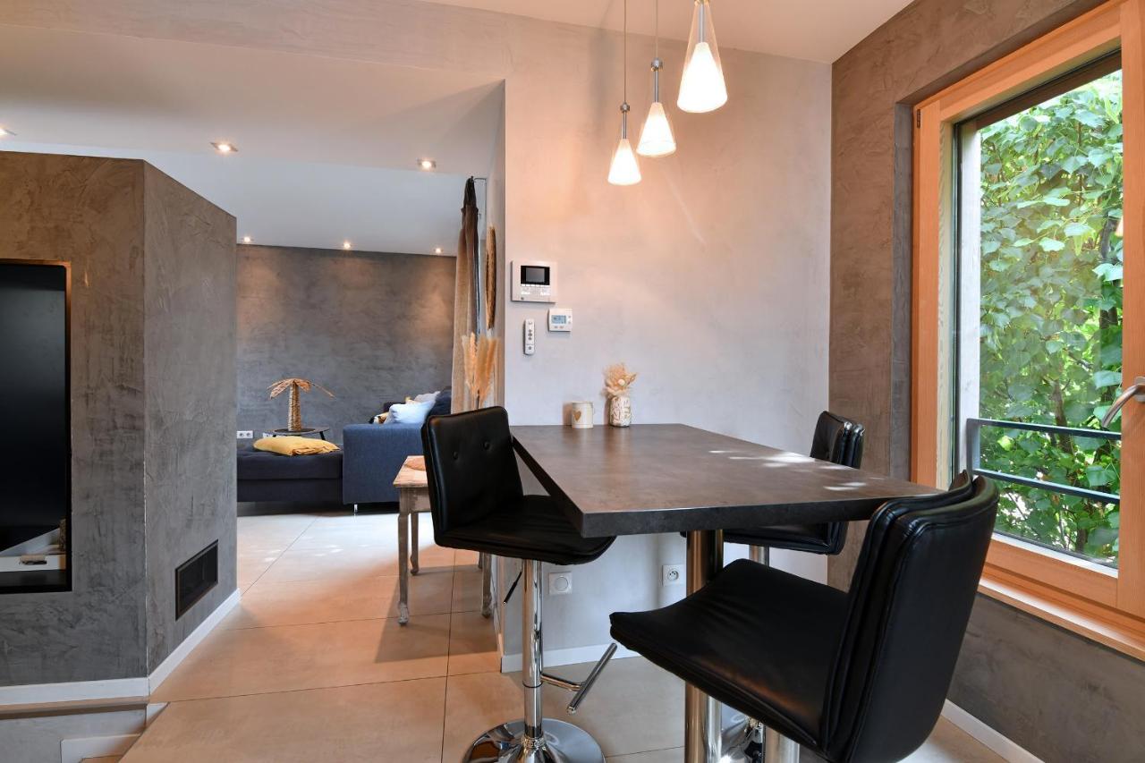 Gite Contemporain L'Hirondelle Guémar Exterior foto